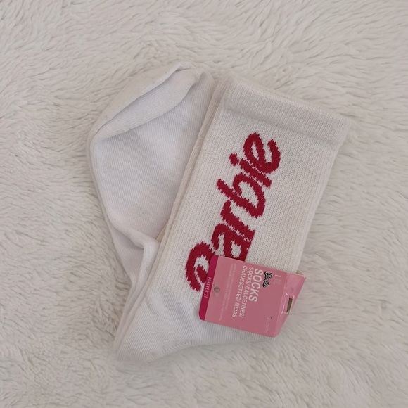 Barbie Other - BARBIE | NWT Barbie Logo Crew Socks